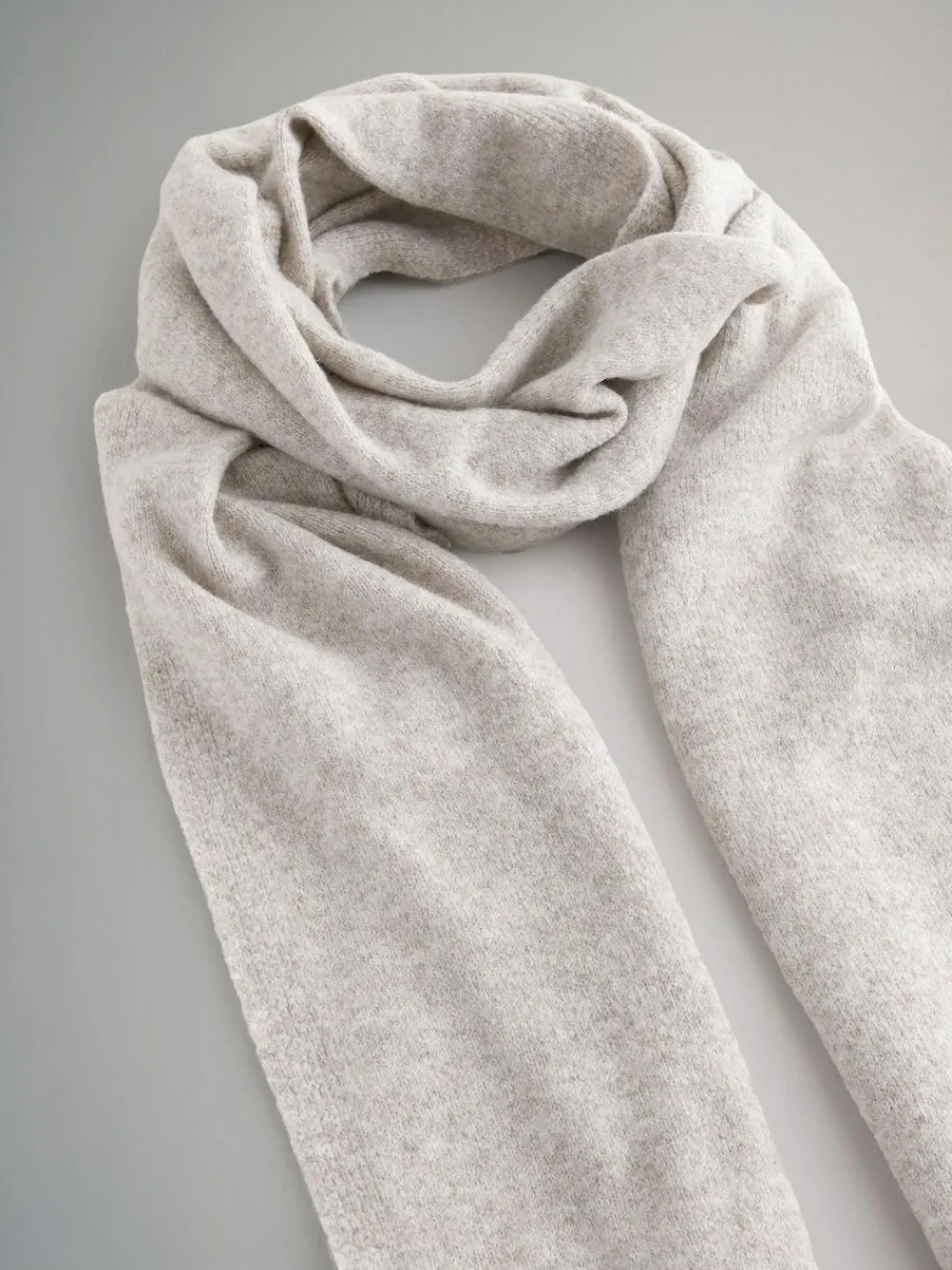 Sale The Set 2 Pack Fine Knit Scarf Set Oatmeal/Cream