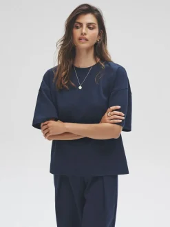 The Set 3 Pack Heavyweight Premium Boxy T-Shirts^Women Loungewear