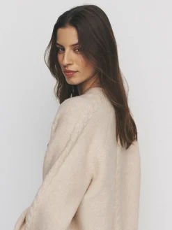 Online The Set 2 Pack Knitted Cable Cardigans Cream/Black