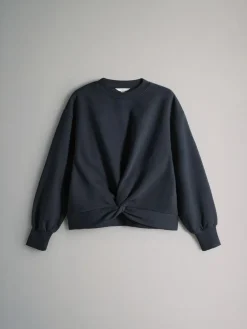 The Set 2 Pack Knot Front Sweatshirt Navy/Cream^Women Nightwear|Hoodies & Sweatshirts