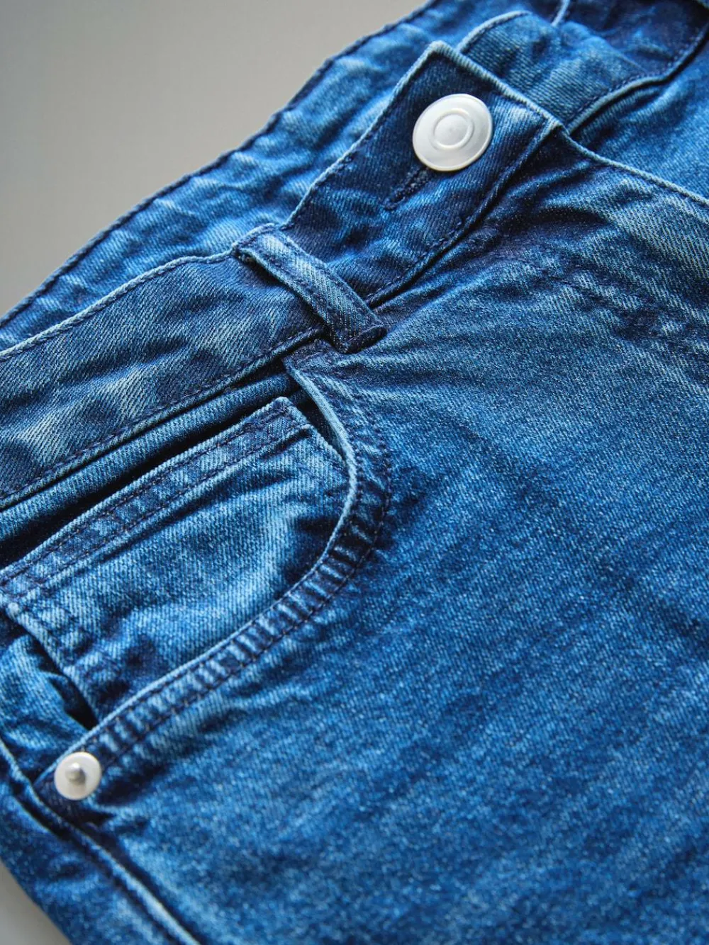 The Set 2 Pack Mom Jeans Black/Dark Blue^Women Jeans|Jeans