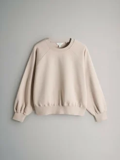 New The Set 3 Pack Raglan Sweat Tops Black/Navy/Cream