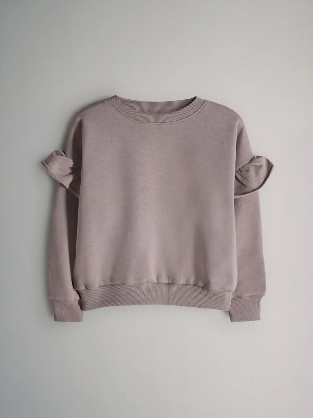 The Set 3 Pack Relaxed Frill Sleeve Sweatshirts Brown/Cream/Stripe^ Nightwear|Sweatshirts & Hoodies