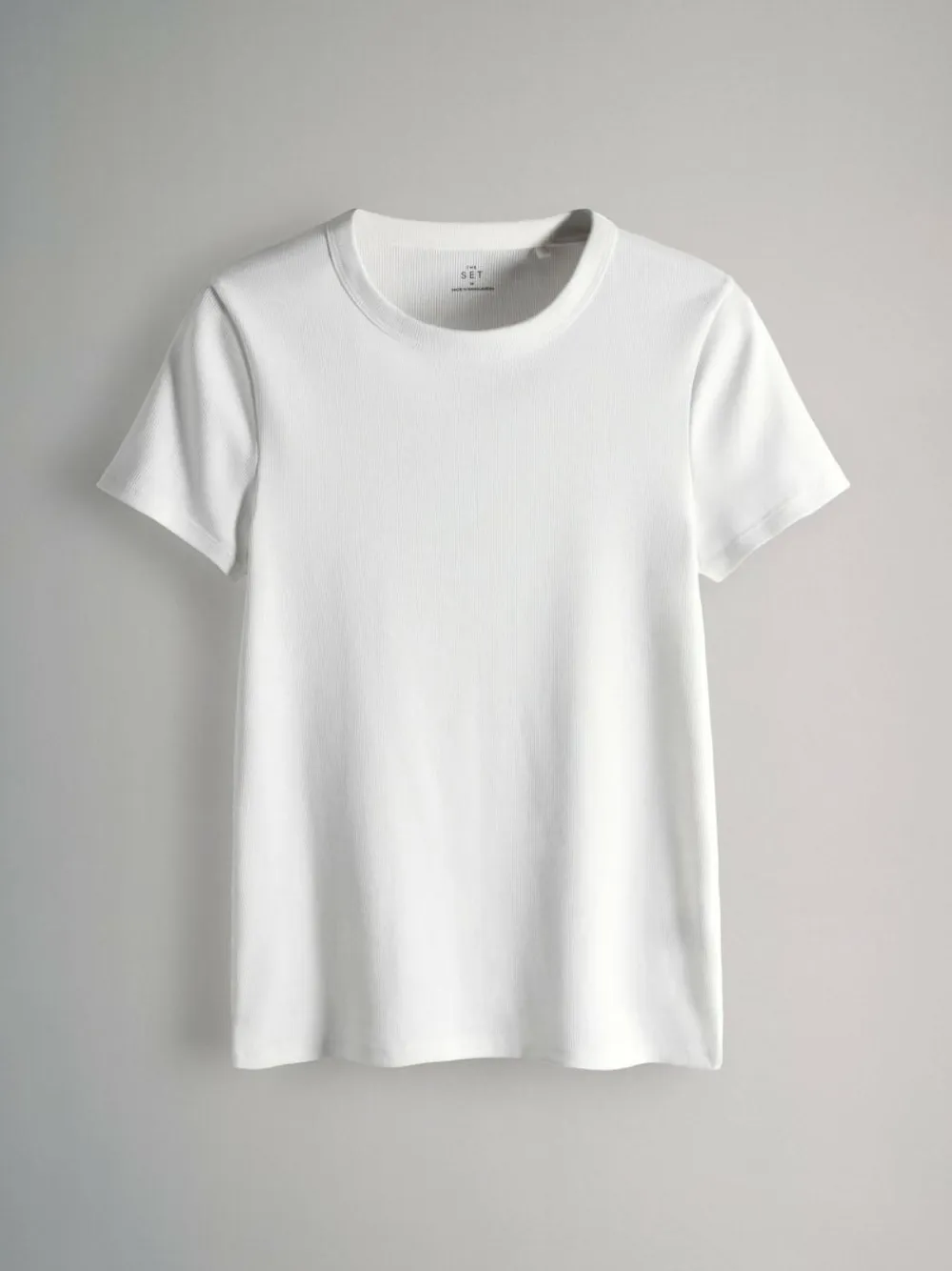 Discount The Set 5 Pack Short Sleeve Ribbed T-Shirts Multi