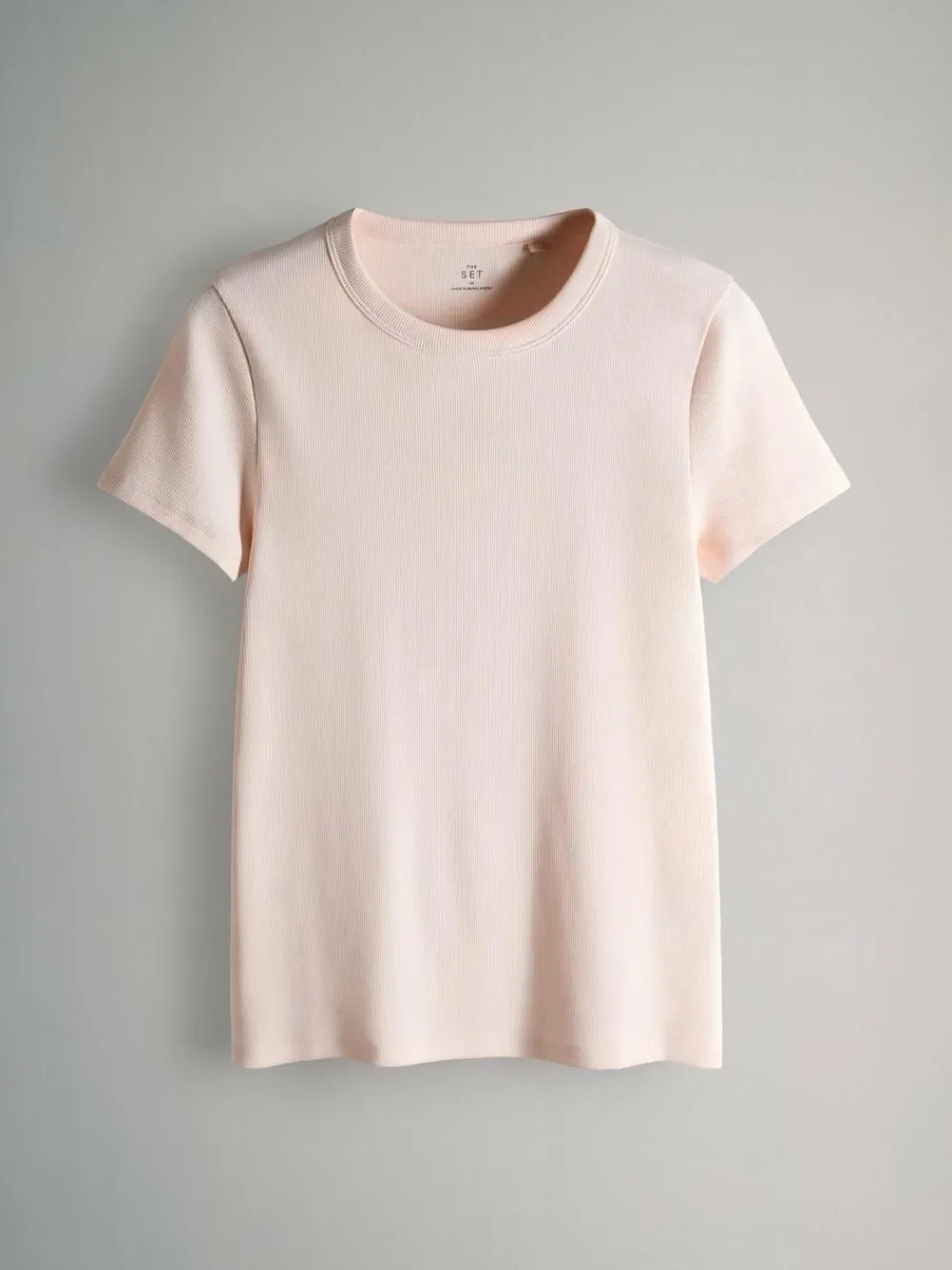 Discount The Set 5 Pack Short Sleeve Ribbed T-Shirts Multi