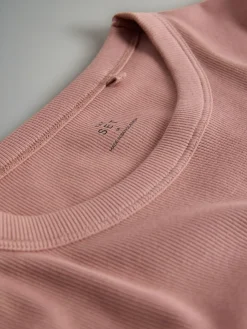 Discount The Set 5 Pack Short Sleeve Ribbed T-Shirts Multi