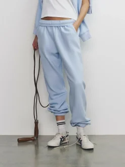 The Set 2 Pack Sweat Cuffed Joggers Blue/Light Blue^Women Leggings & Sweatpants