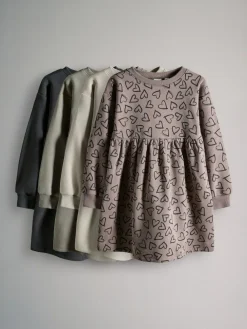 The Set 4 Pack Sweat Dresses Grey/Stone^ Knitwear & Sweaters|Knitwear