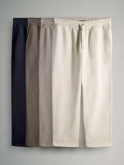 Clearance The Set 4 Pack Wide Leg Joggers Blue/Brown