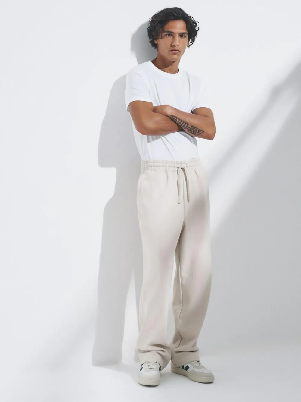 Clearance The Set 4 Pack Wide Leg Joggers Blue/Brown