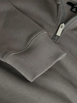 Online The Set 2 Pack Zip Neck Sweatshirts Black/Grey
