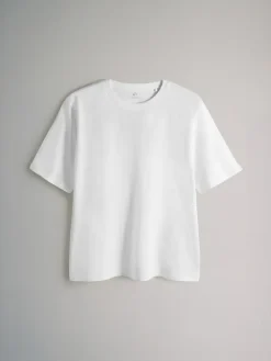 The Set Black/White/Red/Neutrals 10 Pack Short Sleeve Relaxed Fit Crew Neck T-Shirts^Women Nightwear|Tops & T-Shirts