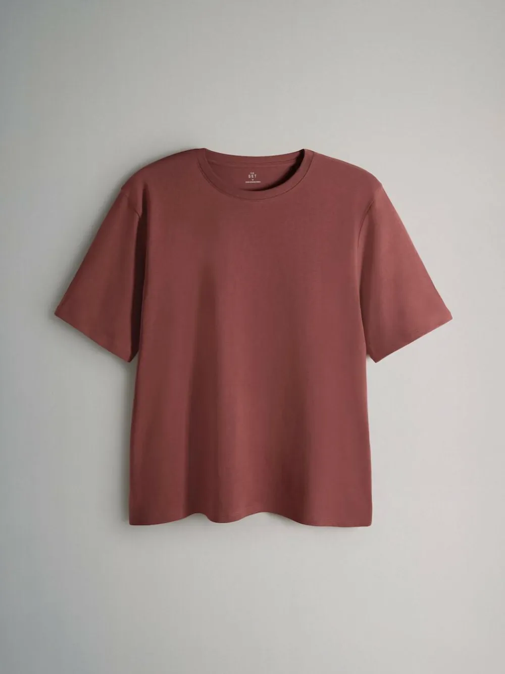 The Set Black/White/Red/Neutrals 10 Pack Short Sleeve Relaxed Fit Crew Neck T-Shirts^Women Nightwear|Tops & T-Shirts