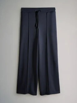 The Set Modal Straight Leg Joggers 2 Pack Navy Blue/Chocolate Brown