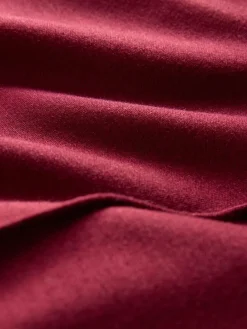 The Set Modal Straight Leg Joggers 2 Pack Black/ Dark Red