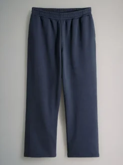 Discount The Set Navy/Oatmeal 4 Pack Crew Neck Sweat and Wide Leg Joggers