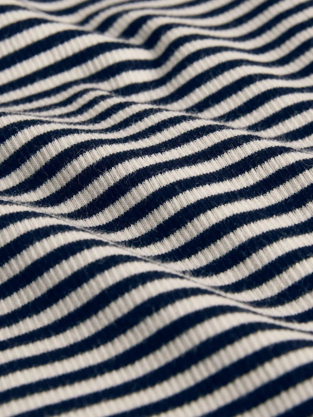 Hot The Set Stripe 2 Pack Button Through Long Sleeve Top and Drawstring Trousers Co-Ord Set