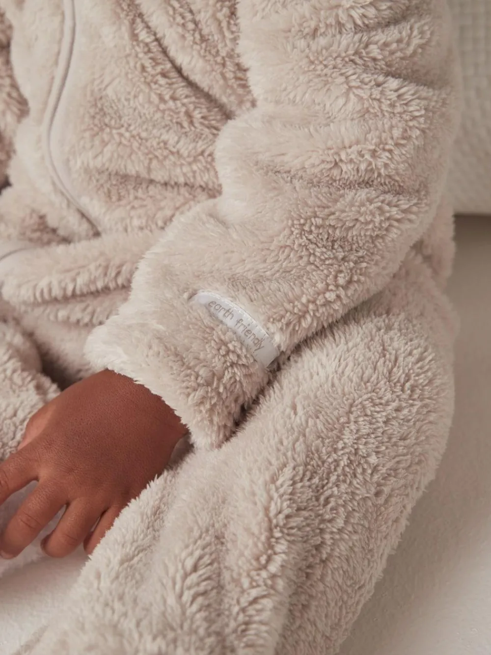 The White Company Pebble Fleece Romper^ Rompers & Overalls