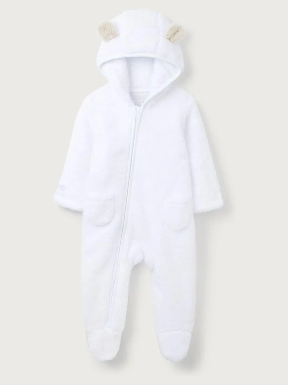 The White Company Pebble Fleece Romper^ Rompers & Overalls