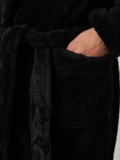 Threadbare Cosy Hooded Dressing Gown^ Bathrobe