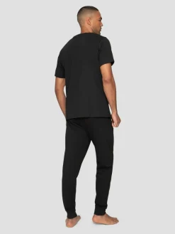 New Threadbare Black Pyjamas Set