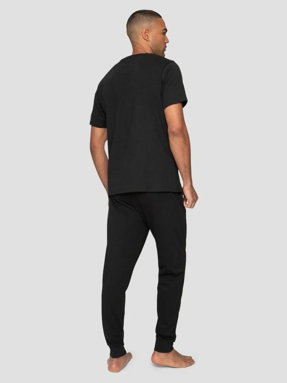 New Threadbare Black Pyjamas Set