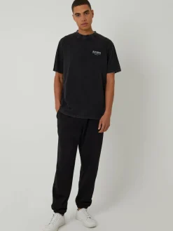 Threadbare Black Relaxed Fit Cuffed Joggers^ Joggers|Joggers