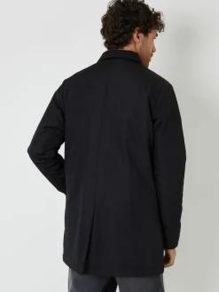 Threadbare Black Showerproof Padded Longline Trench Coat^ Coats & Jackets|Coats & Jackets