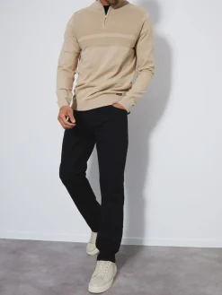 Threadbare Black Straight Fit Jeans With Stretch^ Jeans|Jeans