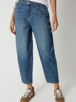 Threadbare Barrel Leg Jeans^Women Jeans|Jeans
