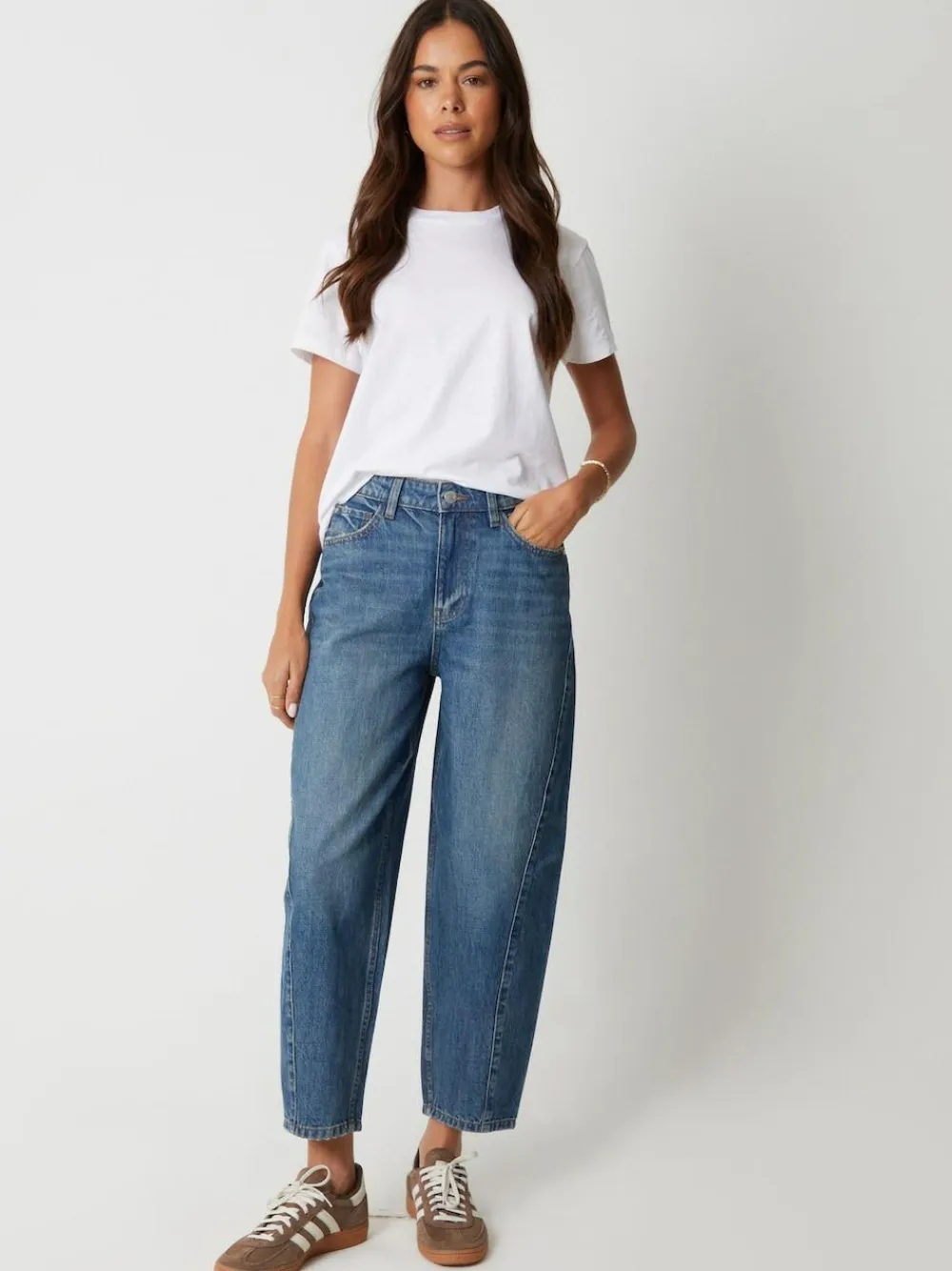 Threadbare Barrel Leg Jeans^Women Jeans|Jeans