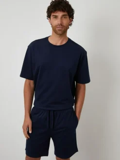 Threadbare Relaxed Fit Peached Cotton Shortie Lounge Set^ Loungewear