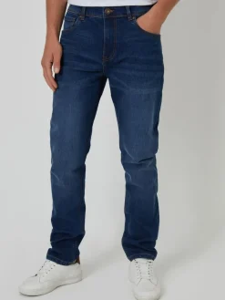Online Threadbare Slim Fit Jeans With Stretch Blue