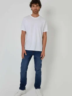 Online Threadbare Slim Fit Jeans With Stretch Blue