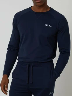 Threadbare Sweatshirts & Joggers Lounge 2 Piece Set Blue