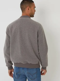 Threadbare Faux Wool Brushed Bomber Jacket^ Occasionwear|Blazers & Formal Jackets