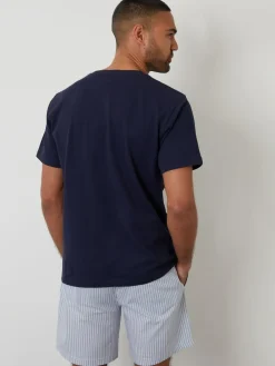 Threadbare Textured Shortie 100% Cotton Pyjamas Set^ Pyjamas