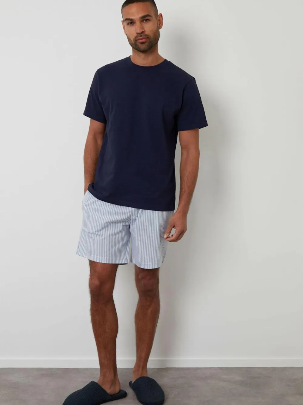 Threadbare Textured Shortie 100% Cotton Pyjamas Set^ Pyjamas