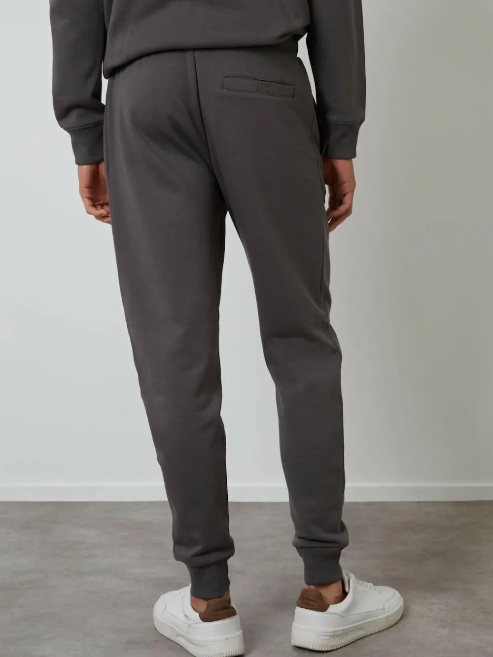 Hot Threadbare Dark Grey Cotton Blend Joggers