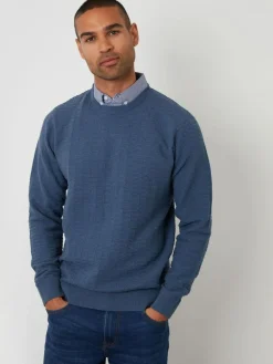 Threadbare Mock Shirt Textured Knitted Jumper^ Knitwear|Knitwear