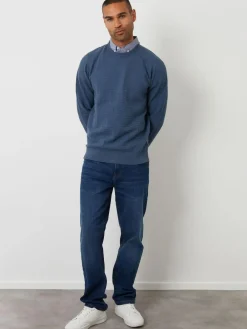 Threadbare Mock Shirt Textured Knitted Jumper^ Knitwear|Knitwear