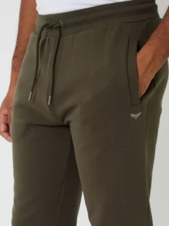 Threadbare Green Cotton Blend Joggers^ Joggers|Joggers