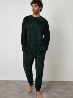 Threadbare Two Tone Borg Loungewear Set^ Loungewear