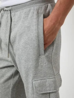 Outlet Threadbare Cargo Joggers Grey