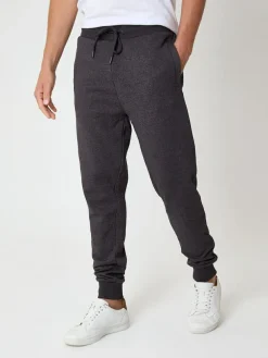 Best Threadbare Grey Cotton Blend Joggers