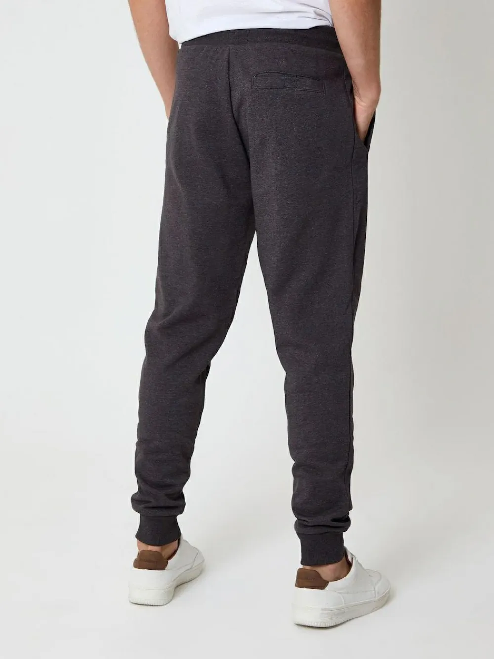 Best Threadbare Grey Cotton Blend Joggers