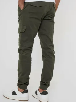 Threadbare Cotton Jogger Style Cargo Trousers With Stretch^ Joggers|Joggers