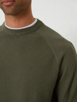 Threadbare Mock T-Shirt Textured Knit Crew Neck Jumper^ Knitwear|Knitwear