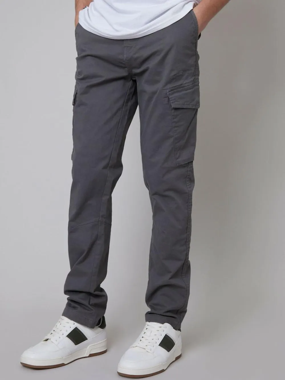 Threadbare Cotton Cargo Trousers With Stretch^ Pants & Chinos