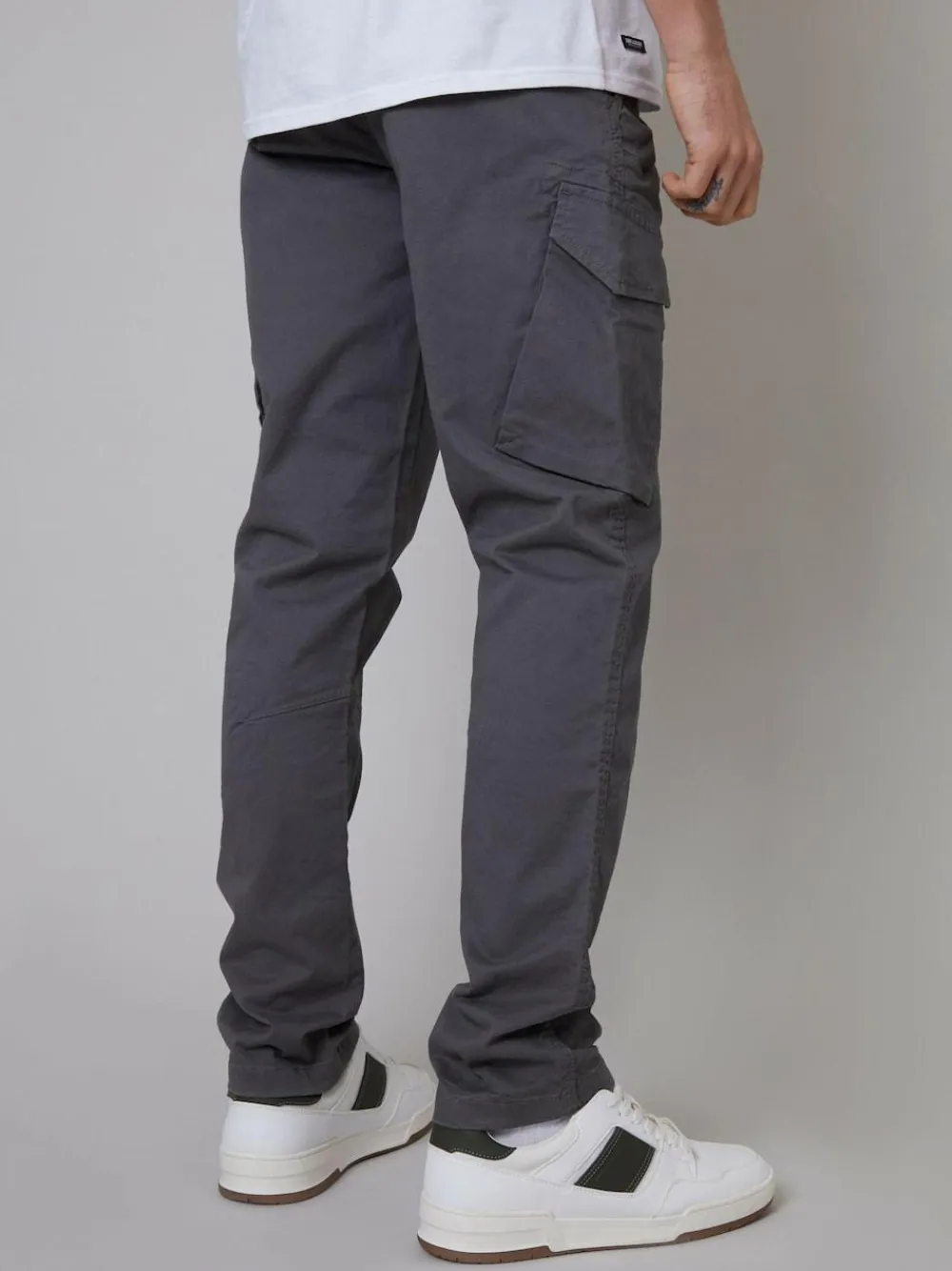 Threadbare Cotton Cargo Trousers With Stretch^ Pants & Chinos